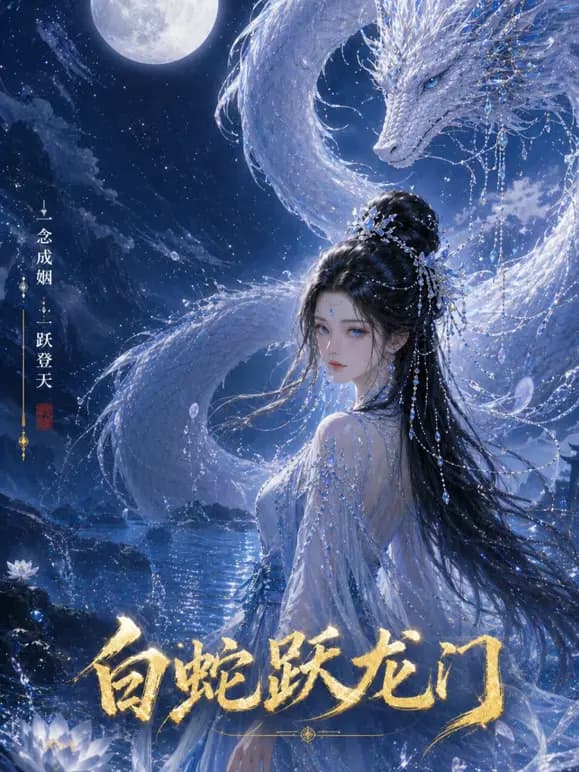 白蛇跃龙门海报