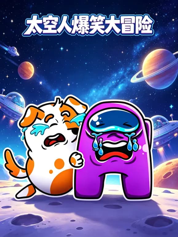 太空人爆笑大冒险海报