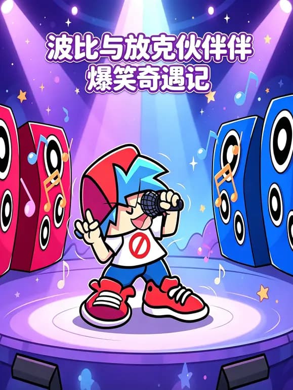 波比与放克伙伴爆笑奇遇记海报