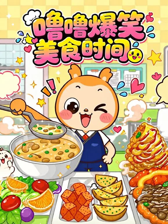噜噜爆笑美食时间海报