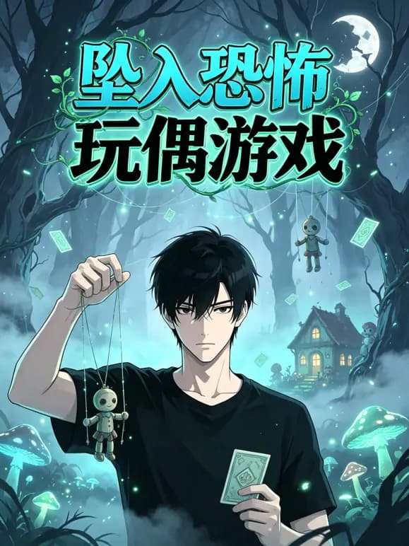 坠入恐怖玩偶游戏海报