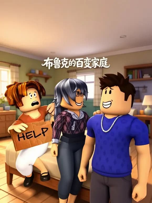 布鲁克的百变家庭海报