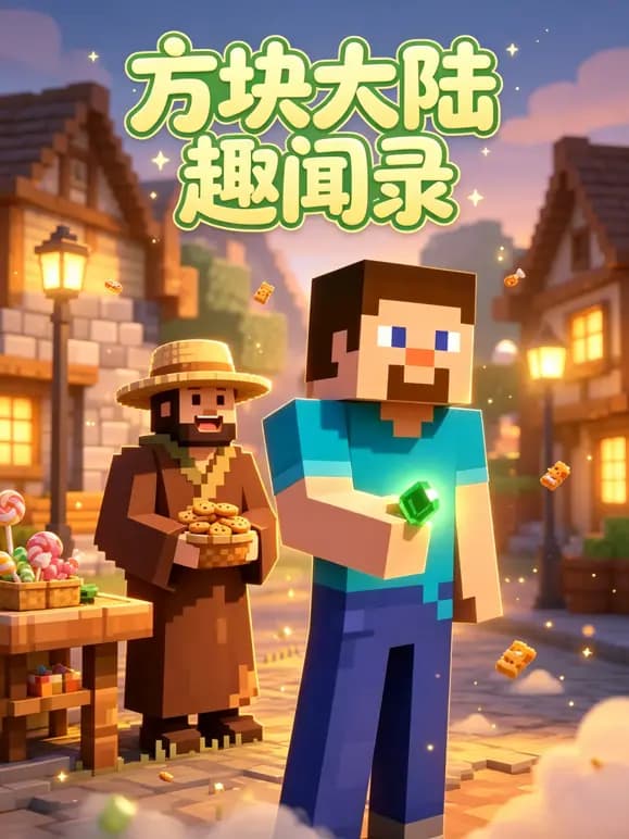 方块大陆趣闻录海报
