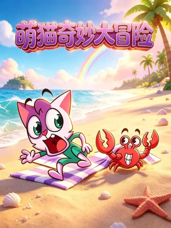 萌猫奇妙大冒险海报