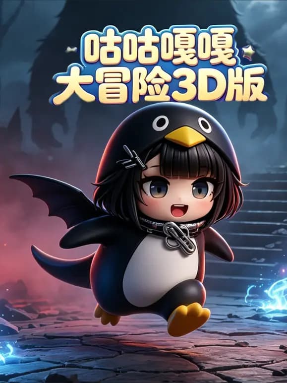 咕咕嘎嘎大冒险3D版海报