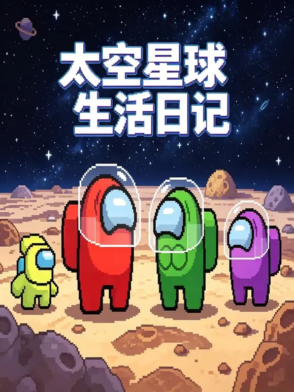 太空星球生活日记海报