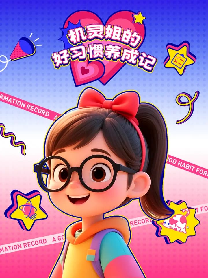 机灵姐的好习惯养成记海报