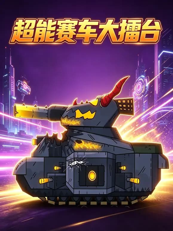 超能赛车大擂台海报