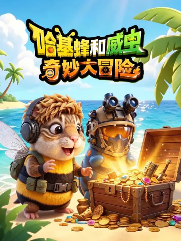 哈基蜂和威虫奇妙大冒险海报