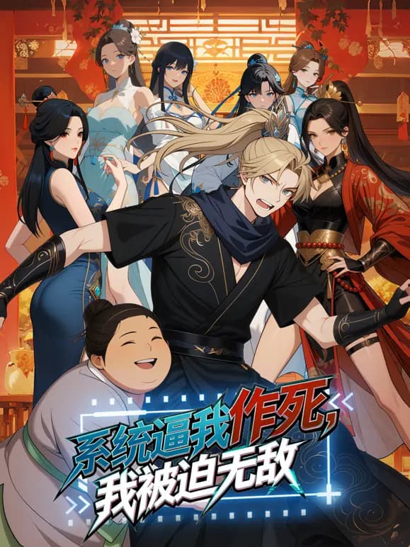 系统逼我作死,我被迫无敌动态漫画海报