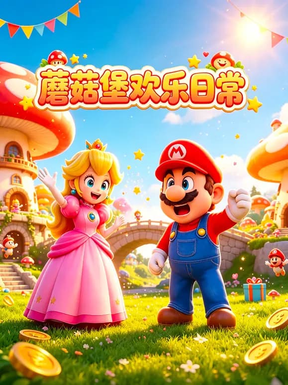 蘑菇堡欢乐日常海报