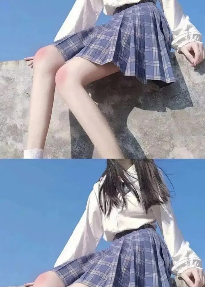 JK制服测评海报