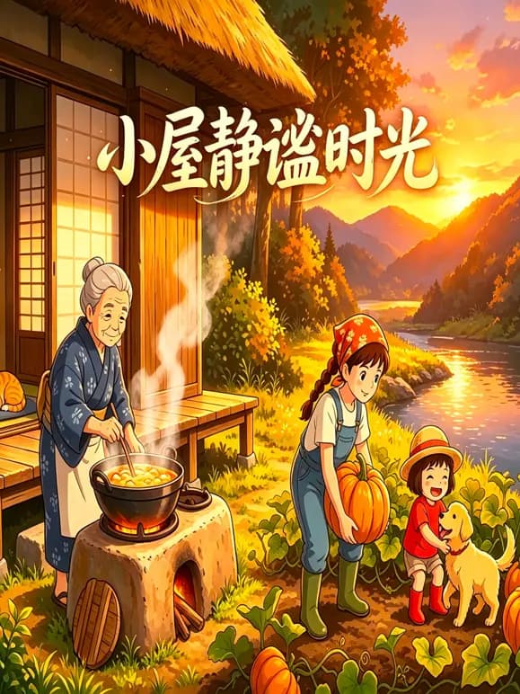 小屋静谧时光海报
