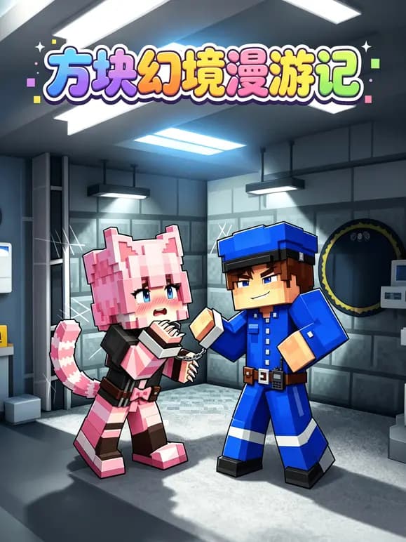 方块幻境漫游记海报