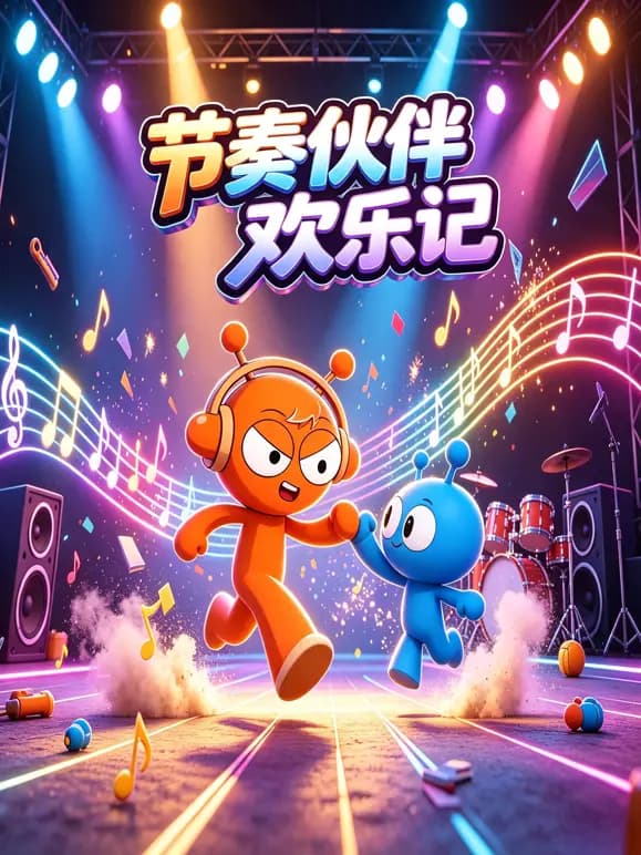 节奏伙伴欢乐记海报