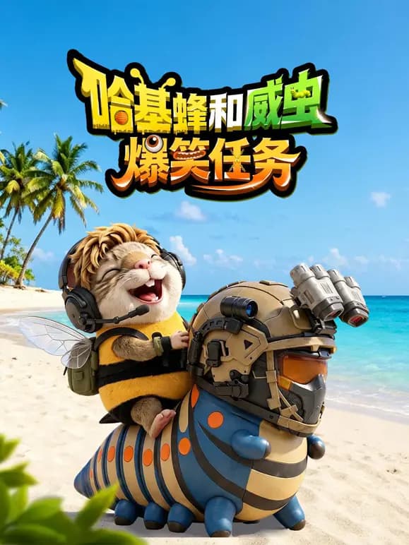 哈基蜂和威虫爆笑任务海报