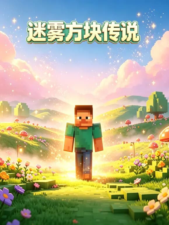 迷雾方块传说海报