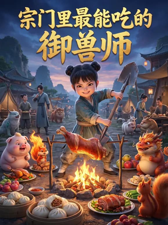 宗门里最能吃的御兽师海报