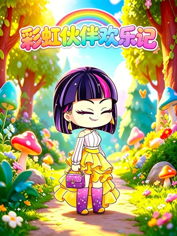彩虹伙伴欢乐记海报