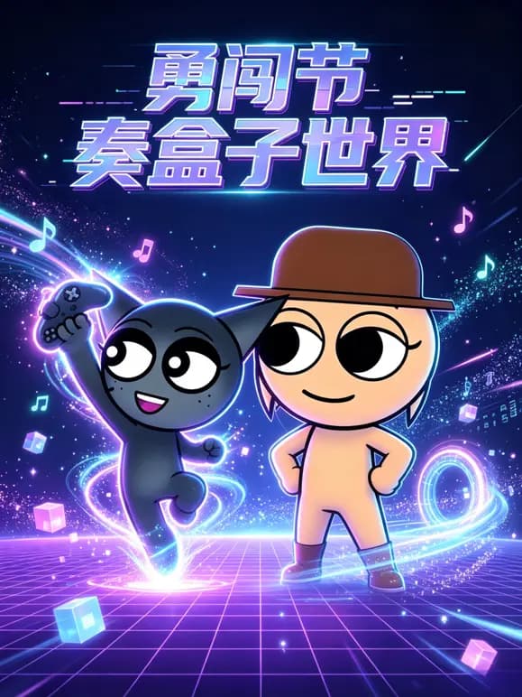 勇闯节奏盒子世界海报