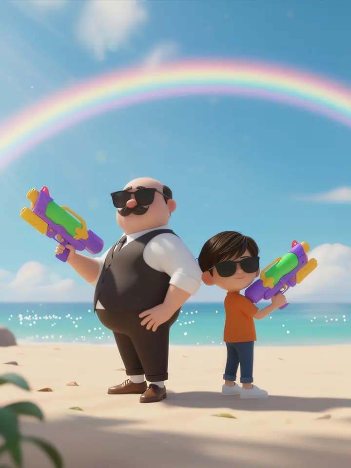父与子3D版海报