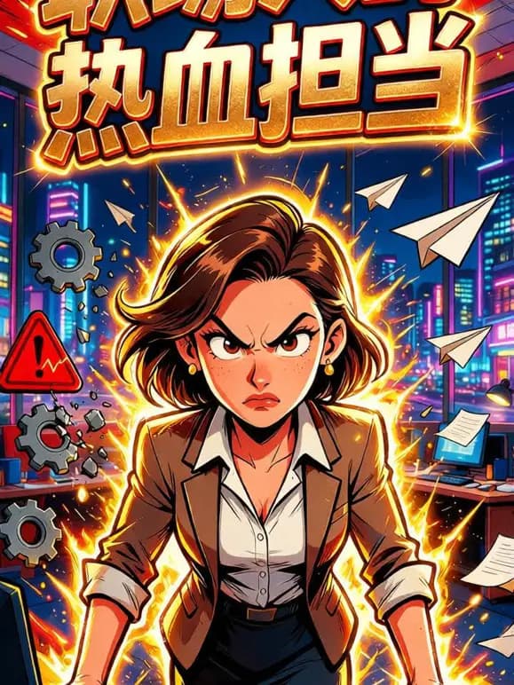 职场人的热血担当海报