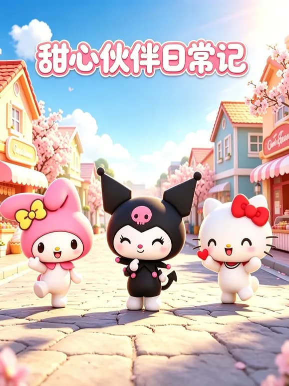 甜心伙伴日常记海报