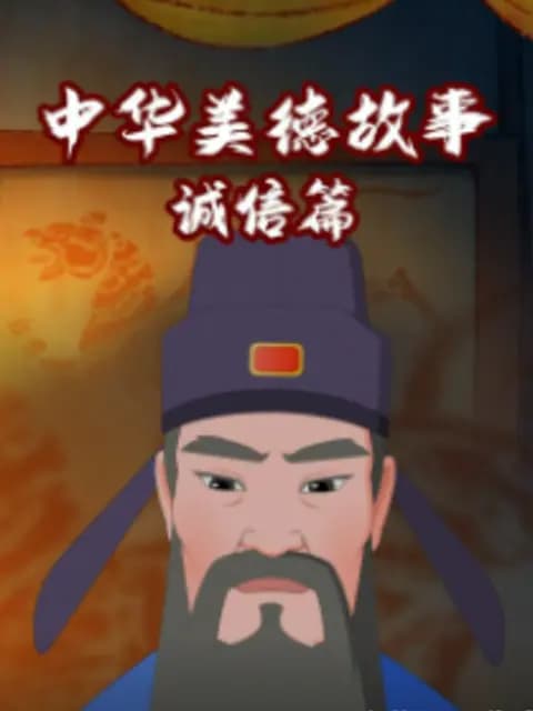 中华美德故事诚信篇海报