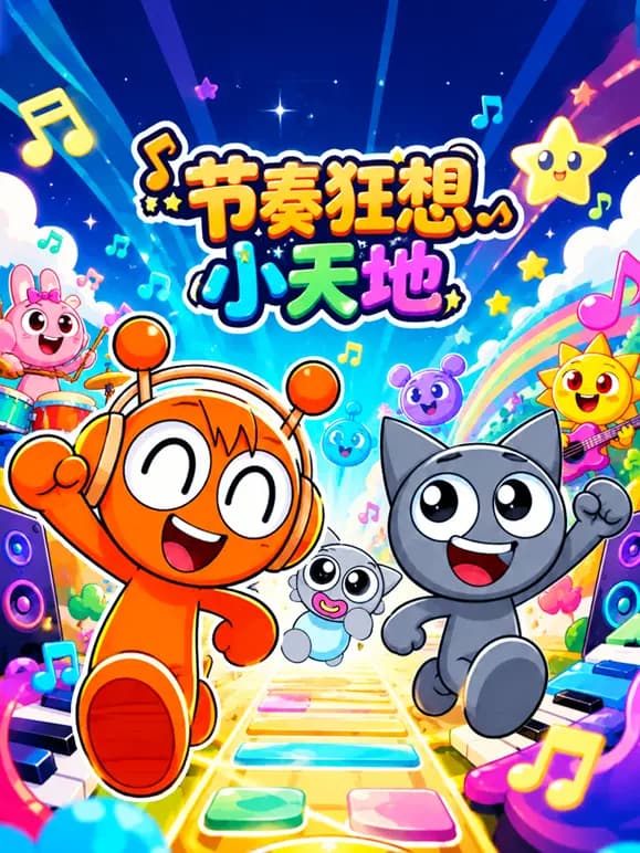 节奏狂想小天地海报