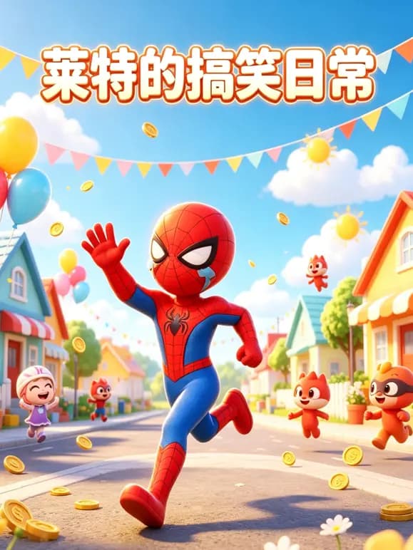 莱特的搞笑日常海报