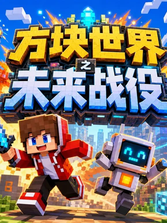 方块世界之未来战役海报