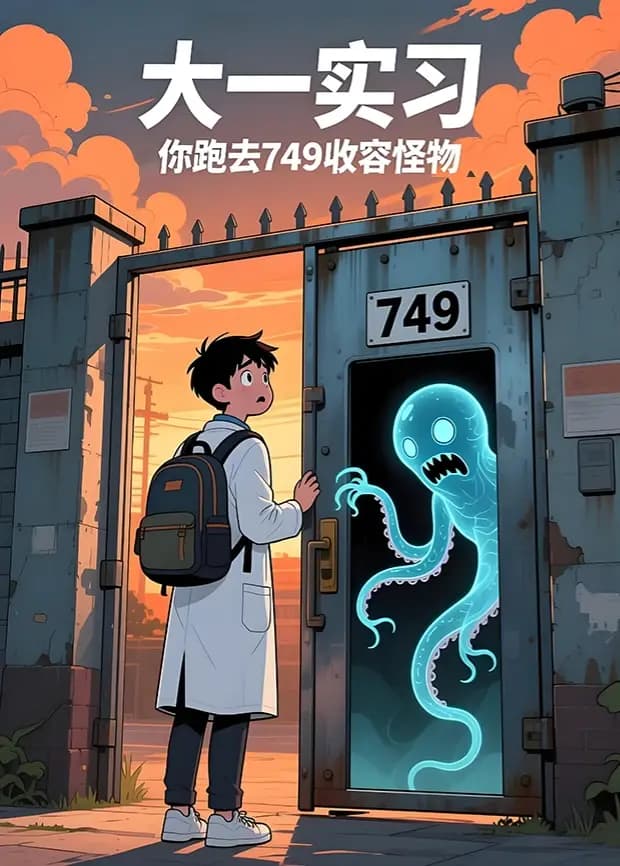 大一实习,你跑去749收容怪物第一季海报