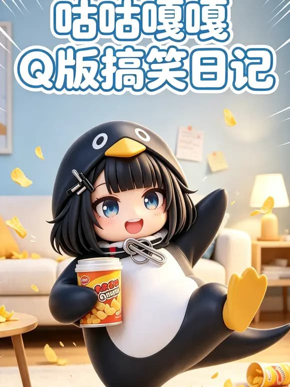 咕咕嘎嘎Q版搞笑日记海报