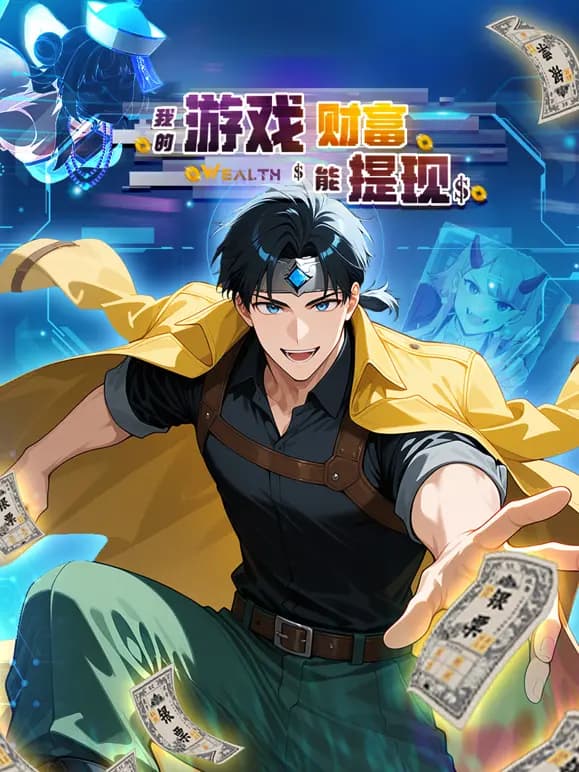 我的游戏财富能提现动态漫画海报