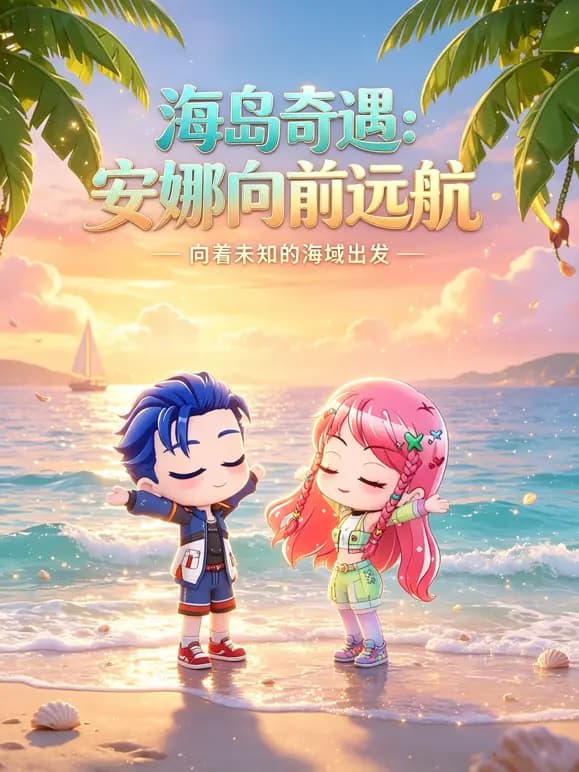 海岛奇遇：安娜向前远航海报