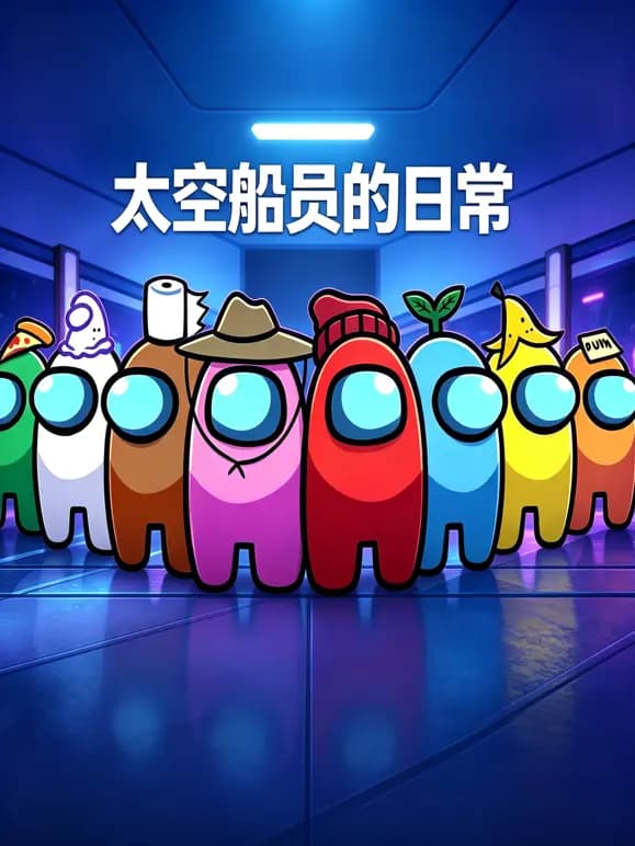 太空船员的日常海报