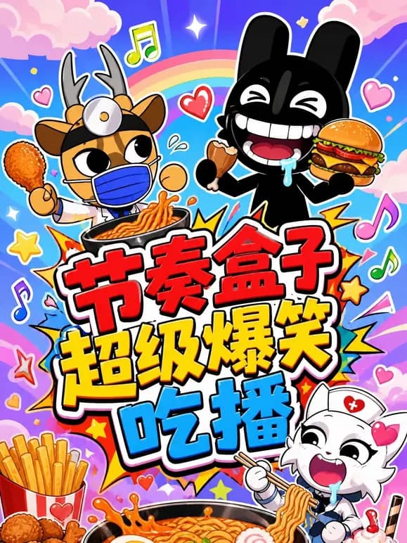 节奏盒子超级爆笑吃播海报
