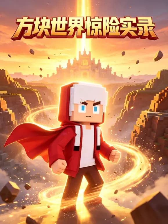 方块世界惊险实录海报