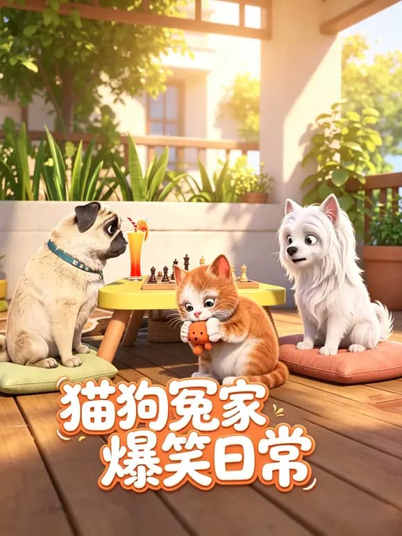 猫狗冤家爆笑日常海报