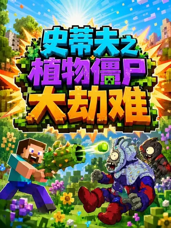 史蒂夫之植物僵尸大劫难海报