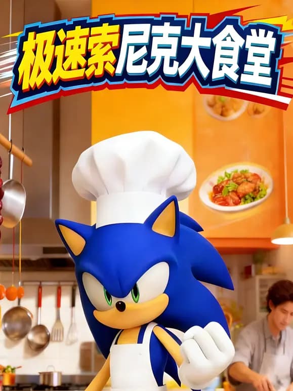 极速索尼克大食堂海报