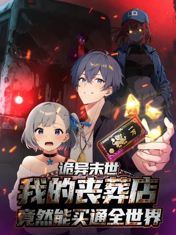 诡异末世:我的丧葬店竟然能买通全世界动态漫画海报