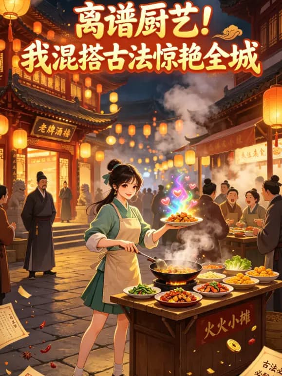 离谱厨艺！我混搭古法惊艳全城海报