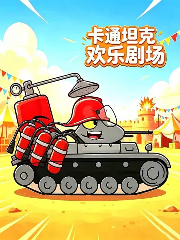 卡通坦克欢乐剧场海报