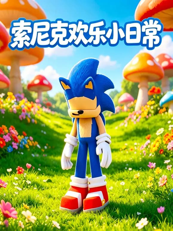 索尼克欢乐小日常海报