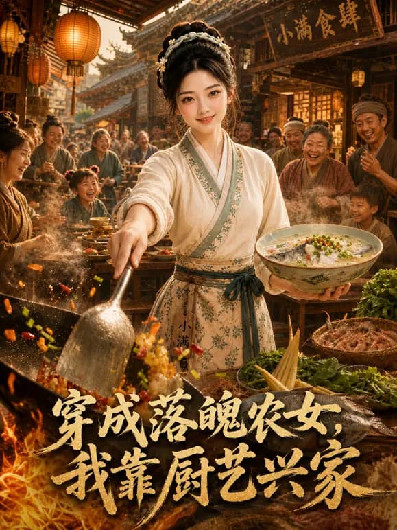 穿成落魄农女，我靠厨艺兴家海报
