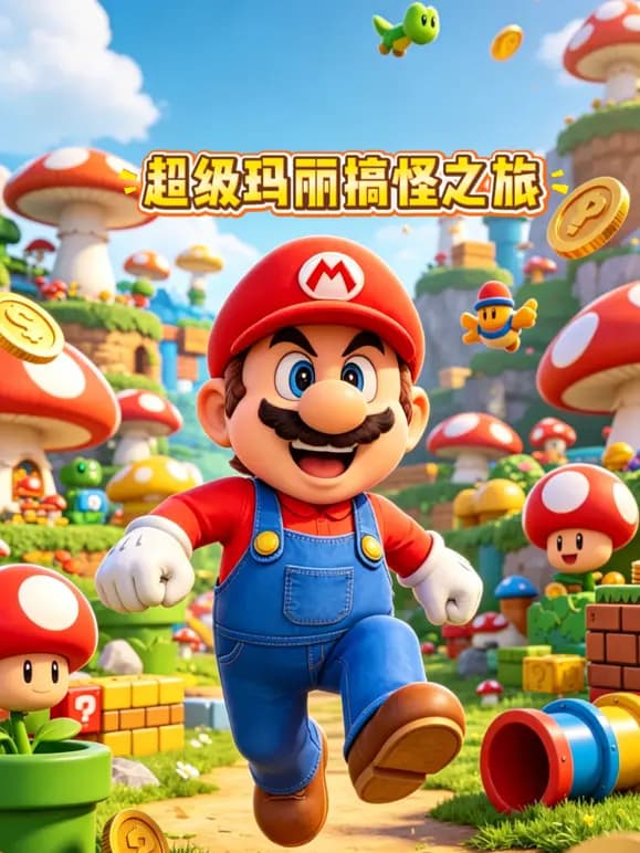 超级玛丽搞怪之旅海报