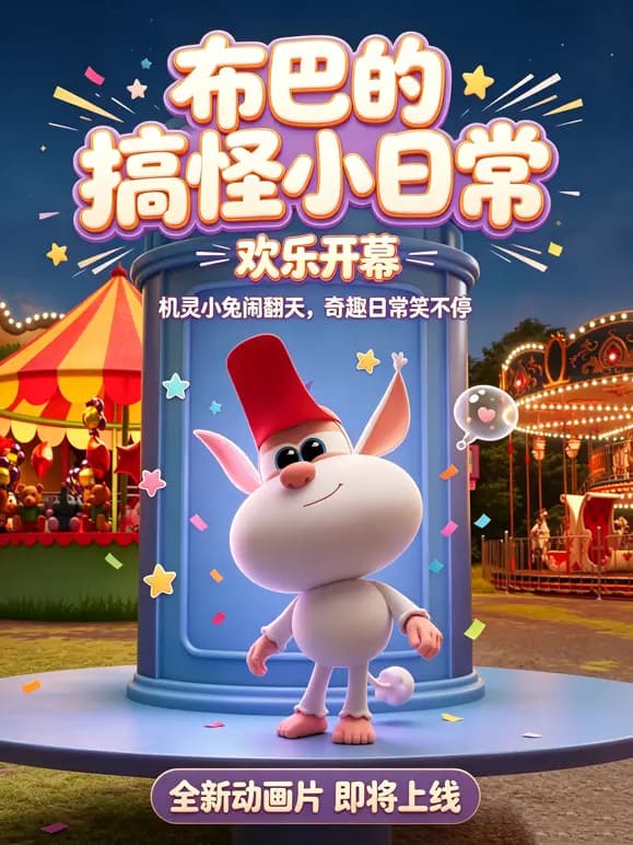 布巴的搞怪小日常海报