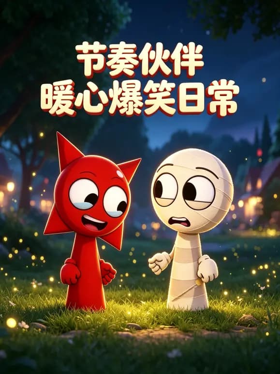 节奏伙伴暖心爆笑日常海报