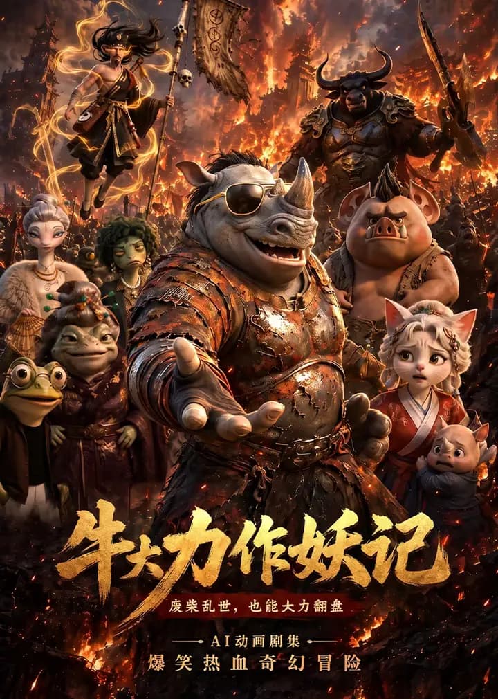 牛大力作妖记海报